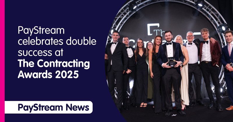 PayStream celebrates double success at The Contracting Awards 2025 ...